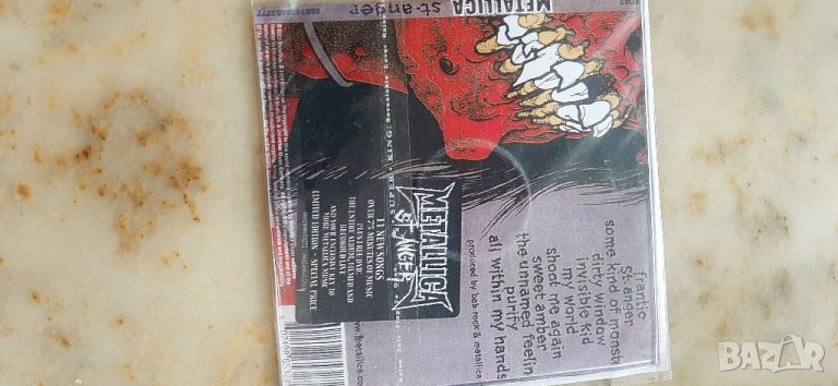 Metallika st anger cd ,нов с найлончето-15 лв, снимка 1