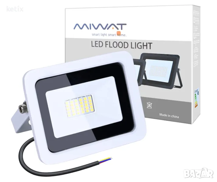 LED прожектор MIWATT 30W,външен,LED, снимка 1