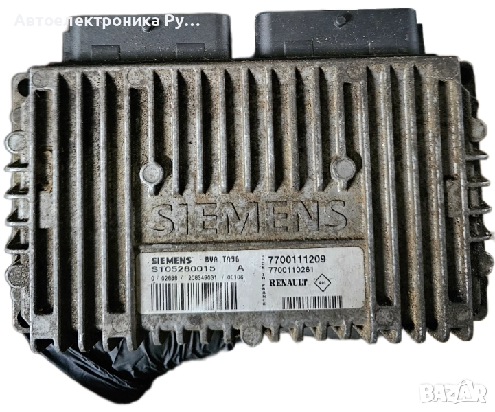 компютър скоростна кутия RENAULT MEGANE SCENIC 1.6 SIEMENS, S105280015 A, S105280015A,, снимка 1