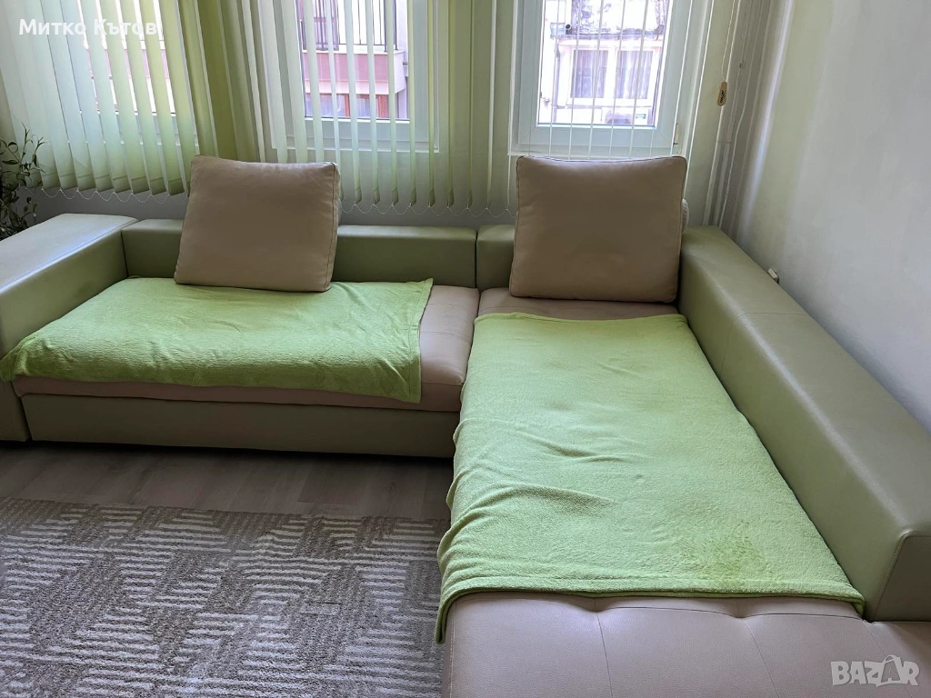 Ъглов диван за хол, снимка 1