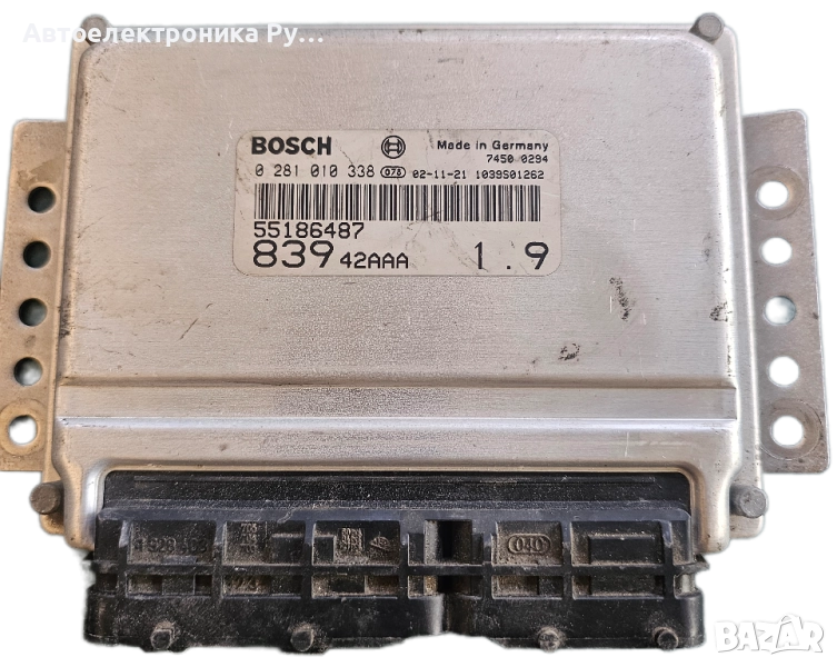 компютър Lancia Lybra 1.9 JTD, 0281010338, 55186487, 839, 42aaa, снимка 1