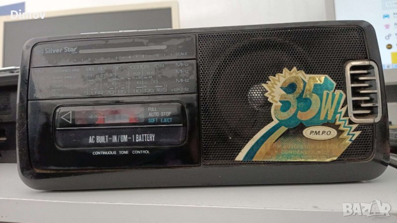 РАДИО КАСЕТОФОН  Silver Star  Japan, снимка 1