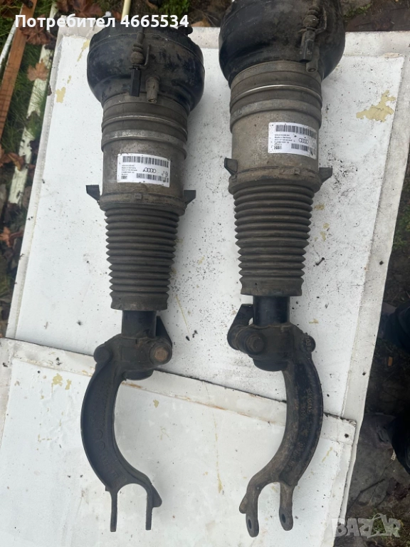 Предни въздушни амортисьори за Audi A6 Allroad C7 2013г, снимка 1