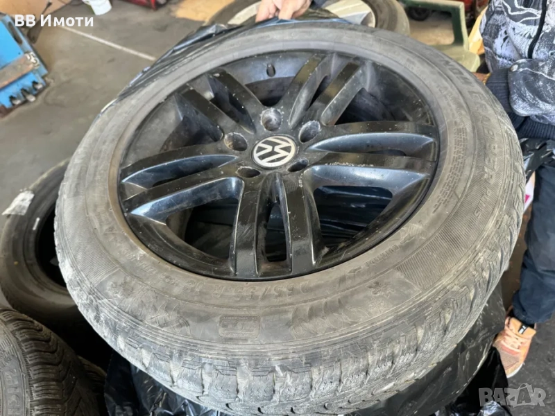 Джанти Q5 Q7 Touareg Cayenne 5*130 R18 Гуми +150лв, снимка 1
