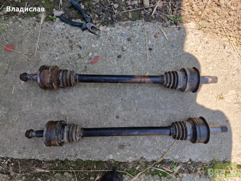 Задни полуоски Mercedes w203 C200 Kompresor sport coupe , снимка 1