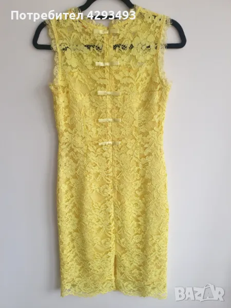 Вечерна елегантна дантелена рокля., снимка 1