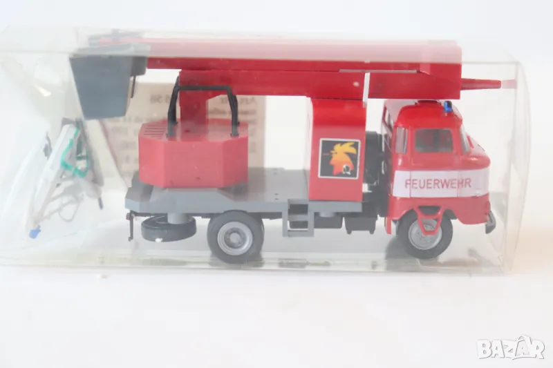 S.E.S. 1:87 H0 IFA АВТОВИШКА ПОЖАРНА КОЛИЧКА МОДЕЛ КАМИОН, снимка 1