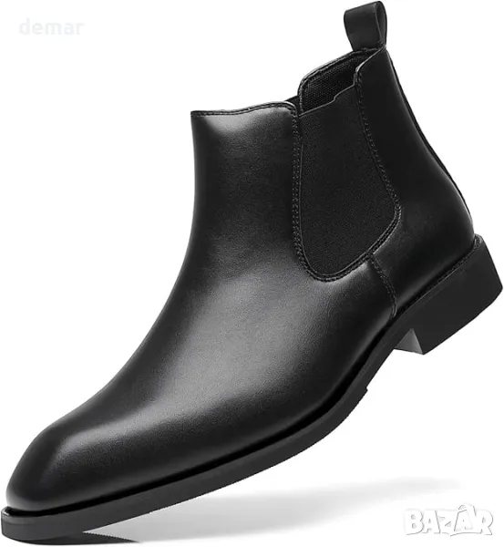 Мъжки боти SANNAX Chelsea Boot – елегантни, бизнес обувки, снимка 1