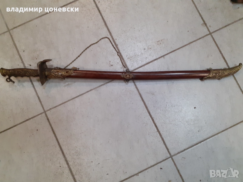 Стара красива сабя,меч,шпага,рапира, снимка 1