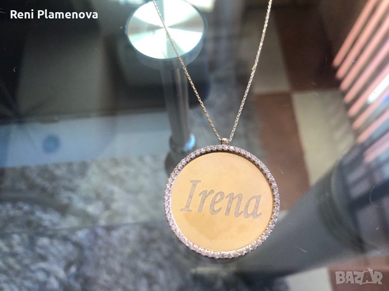 Златно гравирано синджирче, снимка 1