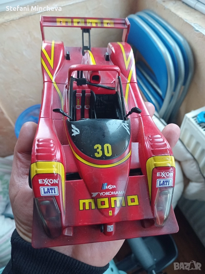 Ферари 333 със мащаб 1:18 на Хотуилс без зъбележка, снимка 1