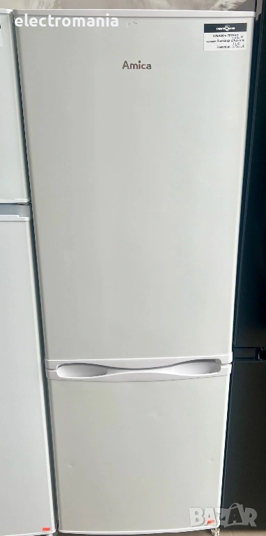 хладилник с фризер Amica KGC15437W, снимка 1