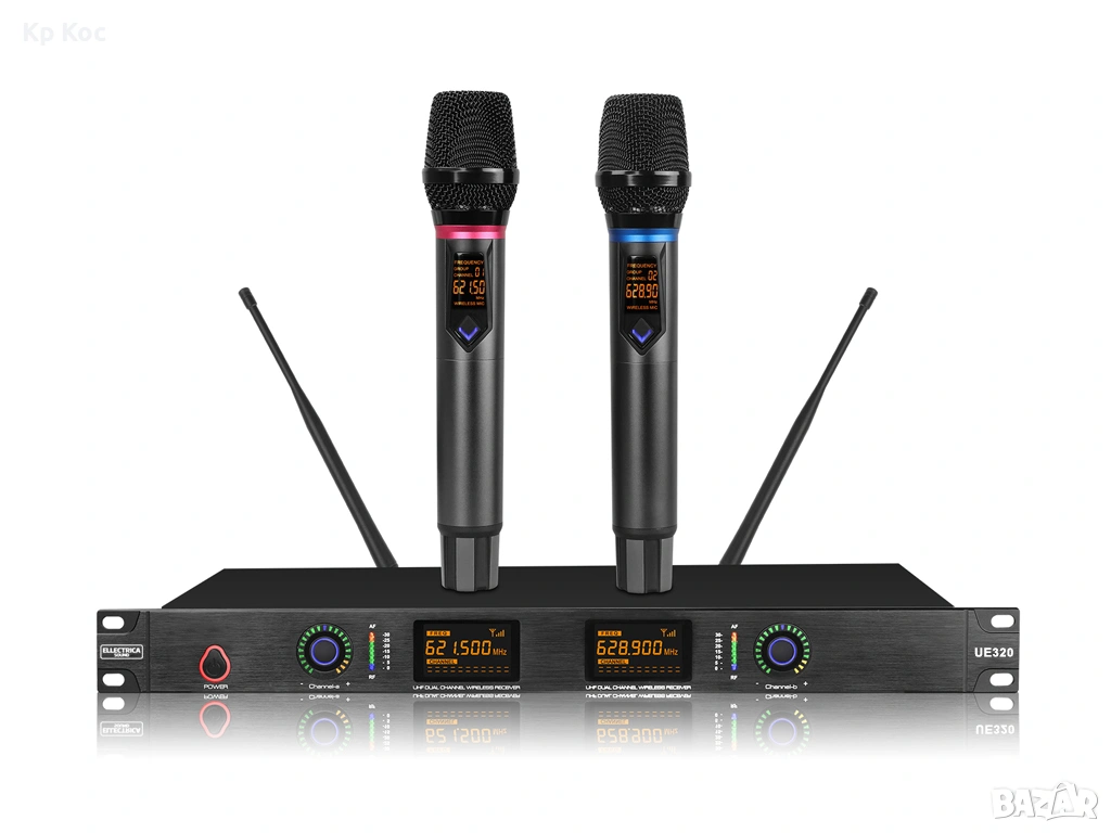 Двоен безжичен микрофон Ellectrica Sound UE320, снимка 1