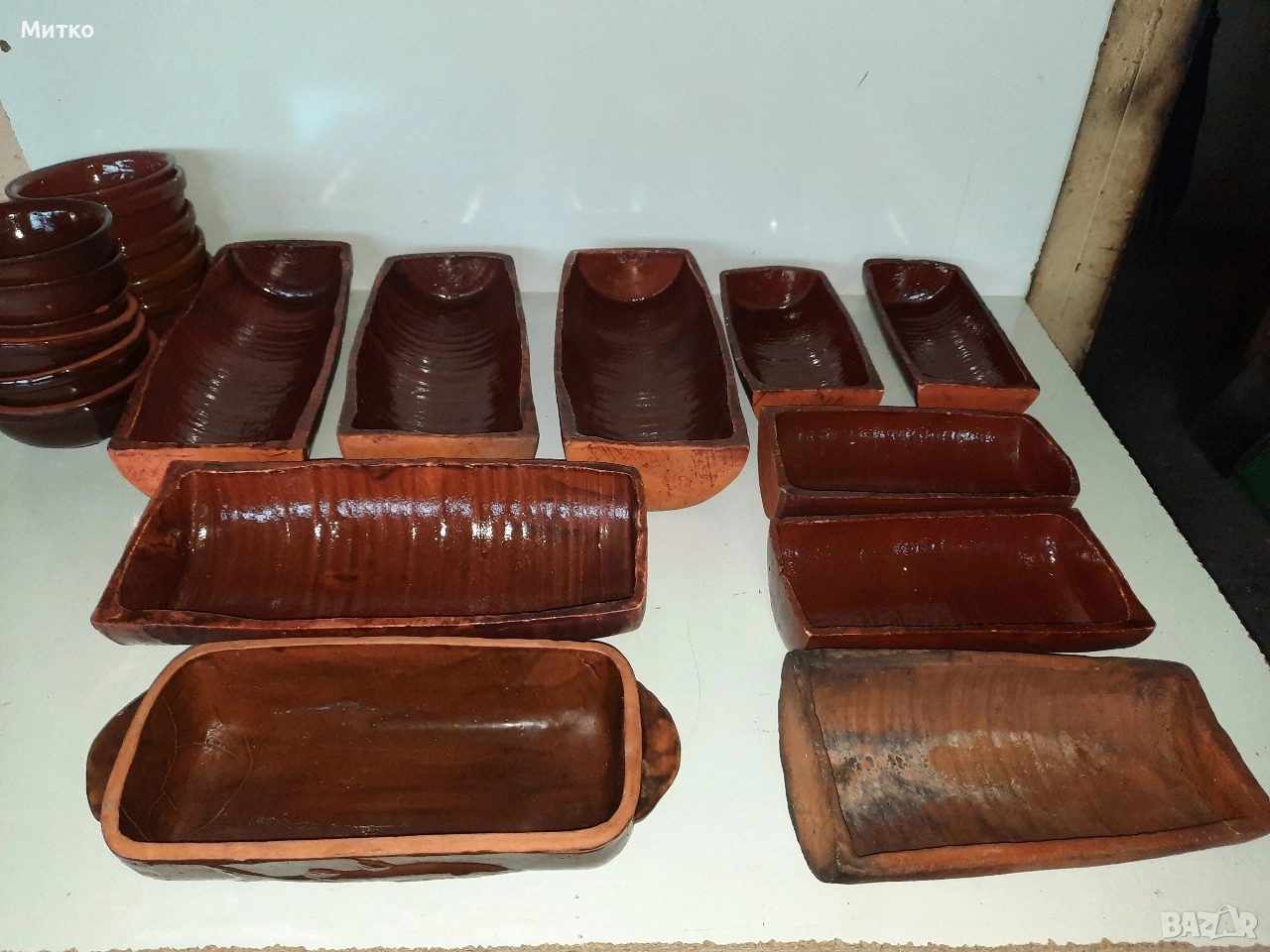 Битови керамични калени съдове за печене, снимка 1