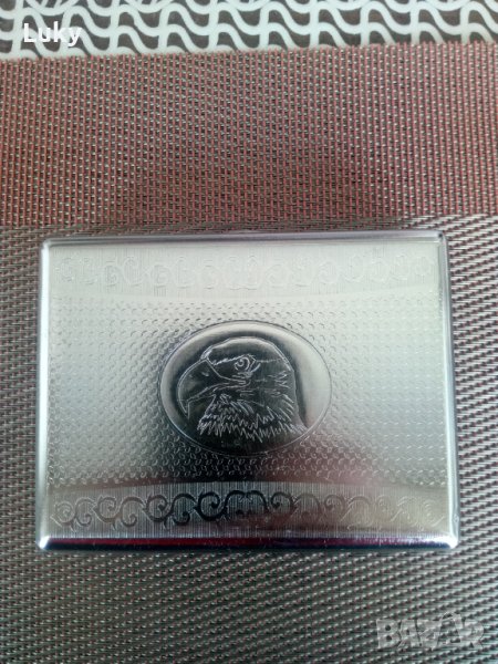 Продавам две,прекрасни, табакери за цигари.Едната има место за запалка.Цената е за двете., снимка 1