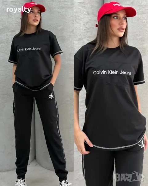 Calvin Klein Jeans черен дамски комплект , снимка 1