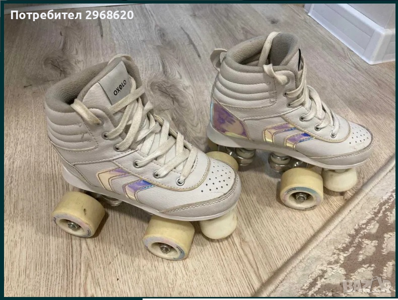 Детски кънки 31 номер с протектори, снимка 1