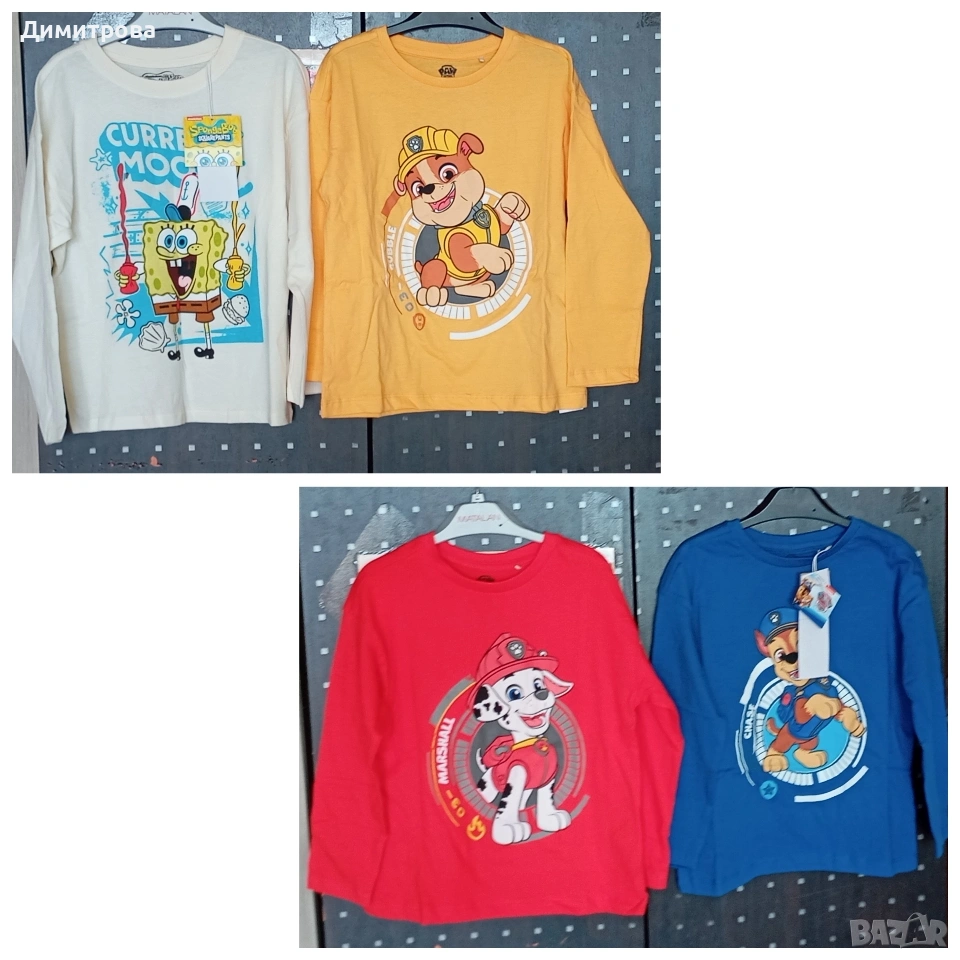 Чисто нови блузки размер 5-6г 116см, снимка 1