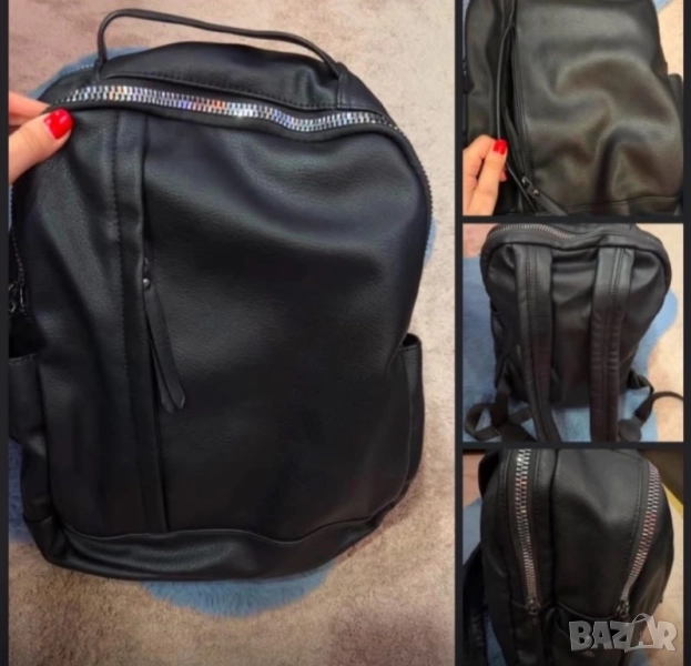 Голяма кожена раница, снимка 1