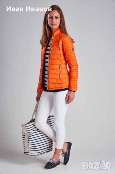 Оригинално  Яке BARBOUR Chock Quilt размер Uk 14 -Л, снимка 1