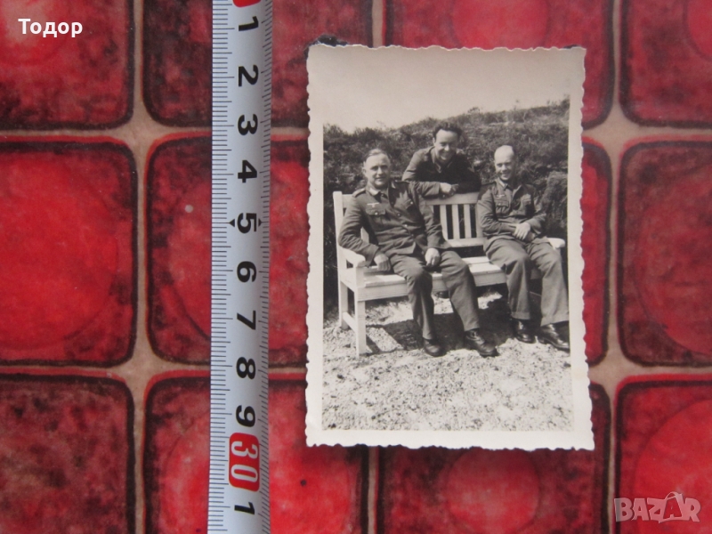 Картичка снимка немски войник 3 райх а11, снимка 1