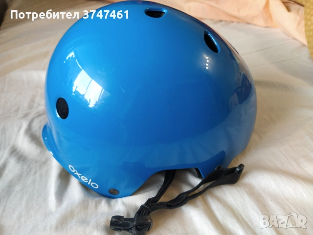 Каска OXELO 55-58 см. - детска, снимка 2 - Спортна екипировка - 53396631