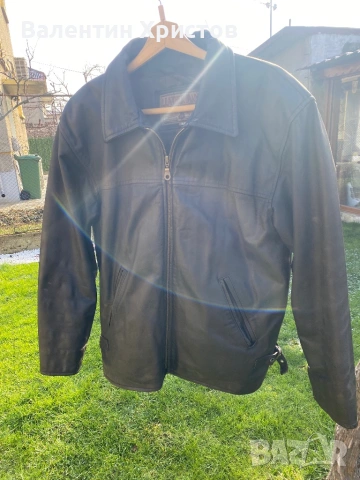 Кожено яке размер 52 L/XL, снимка 2 - Якета - 53132166