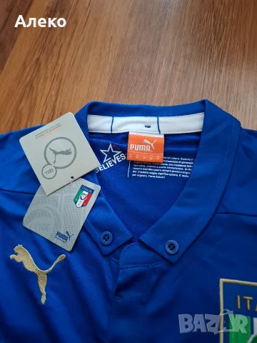 puma Italy тениска M размер. , снимка 6 - Тениски - 55739718