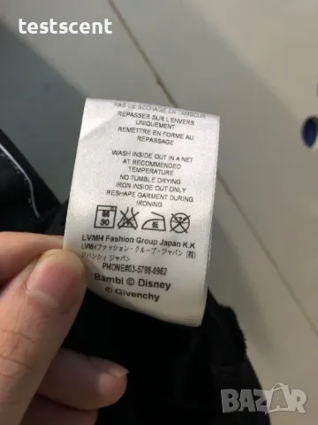 €450 Автентична мъжка тениска Givenchy Bambi Print Monochrome L Large Black, снимка 9 - Тениски - 47461553