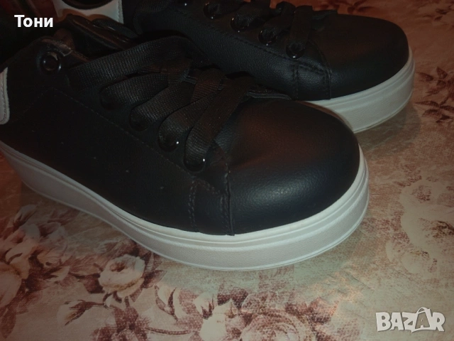 Нови Кожени Дамски Маратонки на Платформа 39, снимка 13 - Маратонки - 53759642