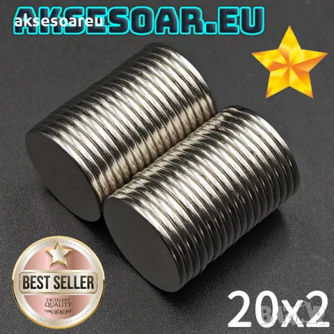 Супер силни нови неодимови дискови малки мощни магнити за хладилник строителни научни занаятчийски и, снимка 5 - Аксесоари за кухня - 47852464