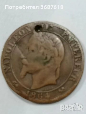 Стара монета, снимка 2 - Нумизматика и бонистика - 53076654