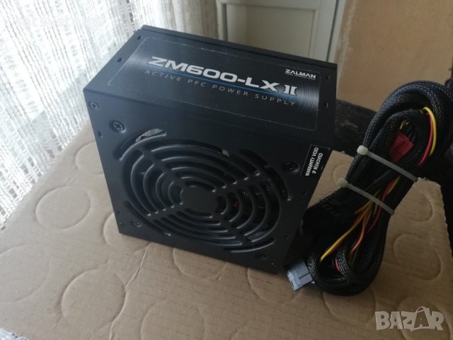 Компютърно захранване 600W Zalman ZM600-LX II ATX12V Ver2.31 120mm FAN, снимка 5 - Захранвания и кутии - 42637945