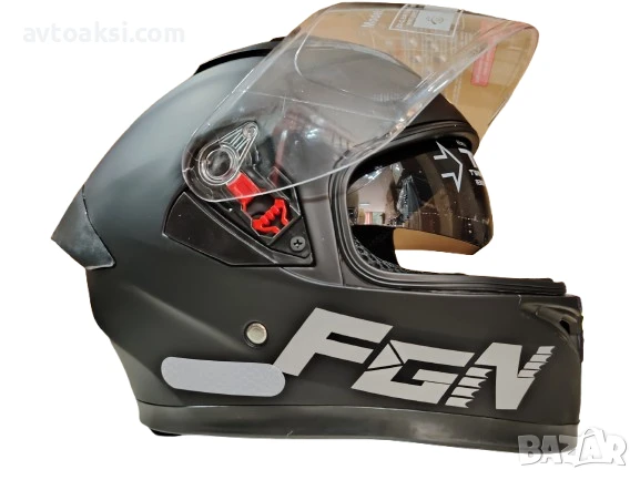 Каска за Мотор със слънчеви очила Два цвята, снимка 4 - Аксесоари и консумативи - 50827083