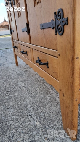 Шкаф рустик масив №73, снимка 4 - Шкафове - 53228347