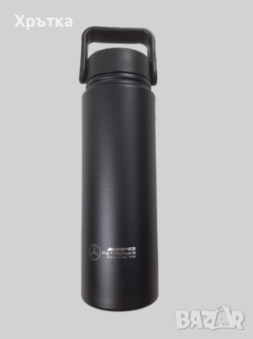 Mercedes-AMG F1 Water Bottle - Оригинален термос, снимка 6 - Други - 50234431