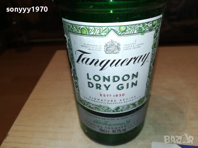 Tanqueray London Dry Gin-празно шише 1806231606, снимка 3 - Колекции - 41244929