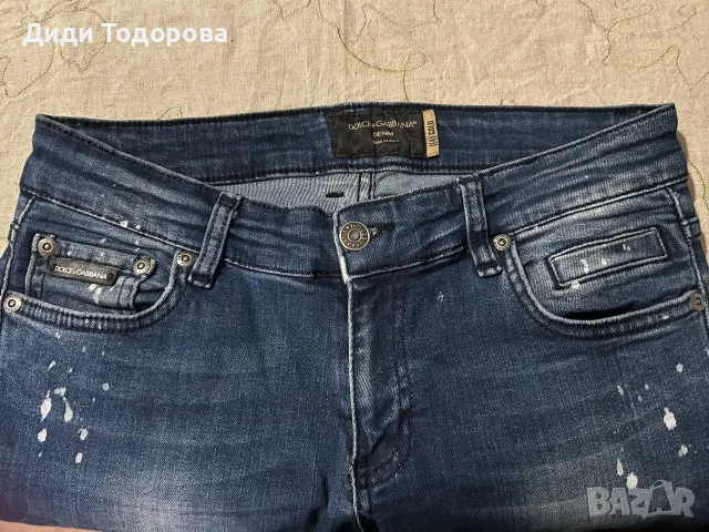 Мъжки стилни маркови дънки Dolce & Gabbana (линия 14 GOLD), снимка 4 - Дънки - 55902167