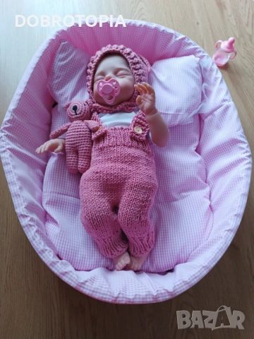 Реалистична кукла "Спящо бебе"