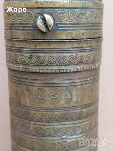 стара възрожденска мелничка за кафе с тугра 18ти век МЕЛНИЦА, снимка 2 - Антикварни и старинни предмети - 49881634