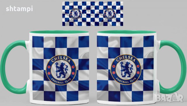 Чаша Челси Chelsea Керамична, снимка 5 - Фен артикули - 34784070