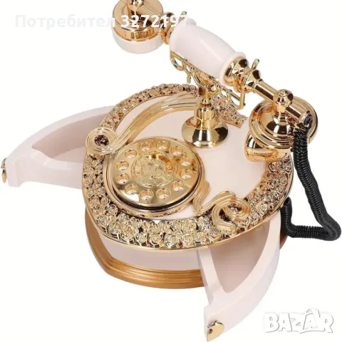 Музикална кутия във формата на ретро телефон с кутия за бижута
