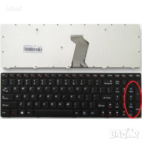 Клавиатура  Lenovo IdeaPad G500 G505 G510, забележка, снимка 2 - Части за лаптопи - 44303457