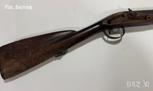 Стара капсуна пушка, снимка 2 - Антикварни и старинни предмети - 52325917