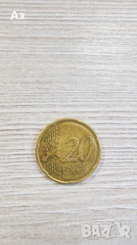 Много Рядка 20 евро цента монета 2009, снимка 2 - Нумизматика и бонистика - 53580416