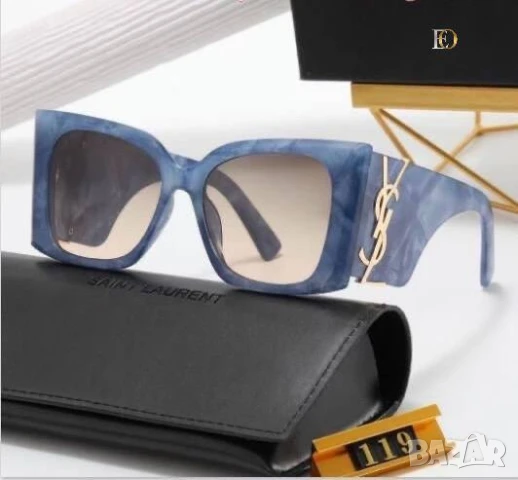 очила с калъф, кутия и ув защита ysl saint laurent 