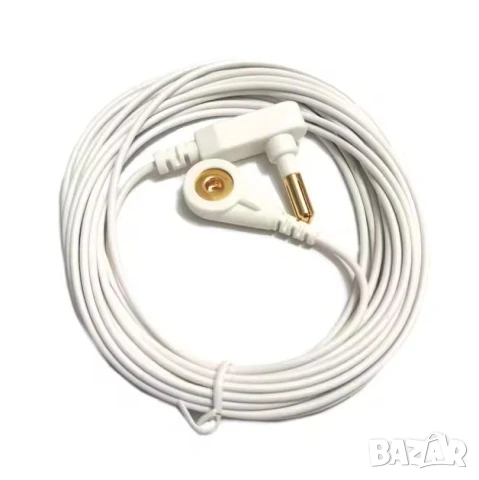 Заземяваща Aнтистатична Надматрачна Подложка за Заземяване на Леглото Платнище с 10% Сребърни Нишки, снимка 16 - Други - 50896494