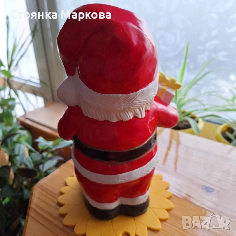 Нов авторски керамичен Дядо Коледа, снимка 3 - Коледни подаръци - 52636866