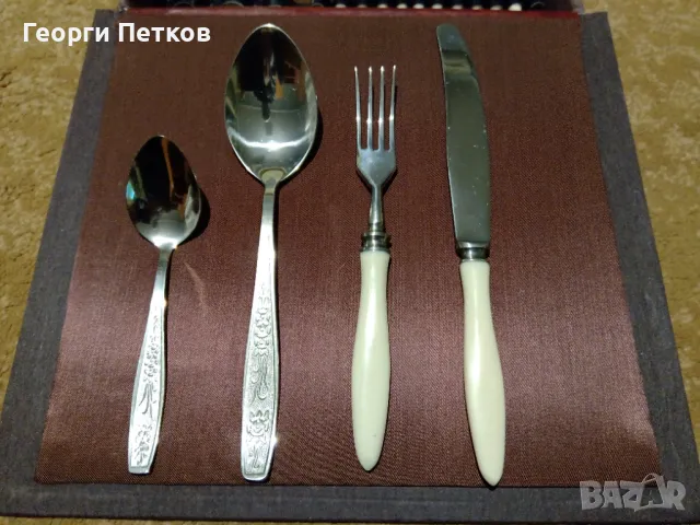 Прибори за хранене., снимка 3 - Прибори за хранене, готвене и сервиране - 49902175