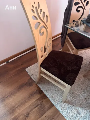 Трапезна маса със столове, снимка 5 - Маси - 47742881